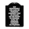 Signmission Not Responsible for Cars or Personal Property Lost or Stolen or for Injury to Persons, BW-1824-23546 A-DES-BW-1824-23546 - alternate 1